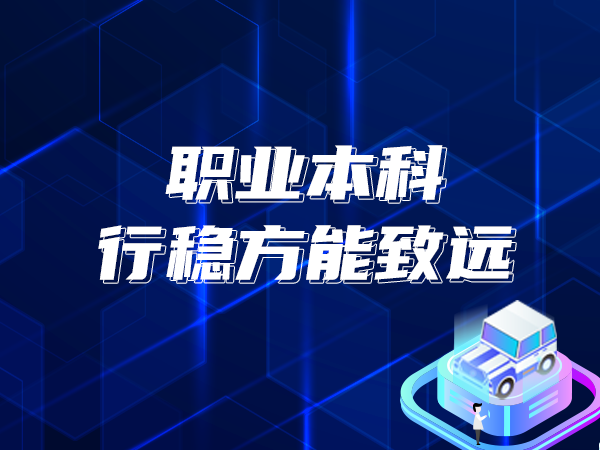 職業(yè)本科 行穩方能致遠