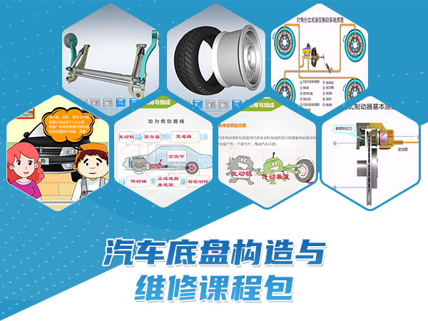 汽車(chē)底盤(pán)構造與維修課程包